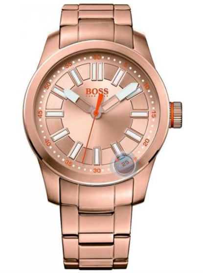 Γυναικείο ρολόι Boss Orange Paris Rose Gold Matte Stainless Steel Bracelet